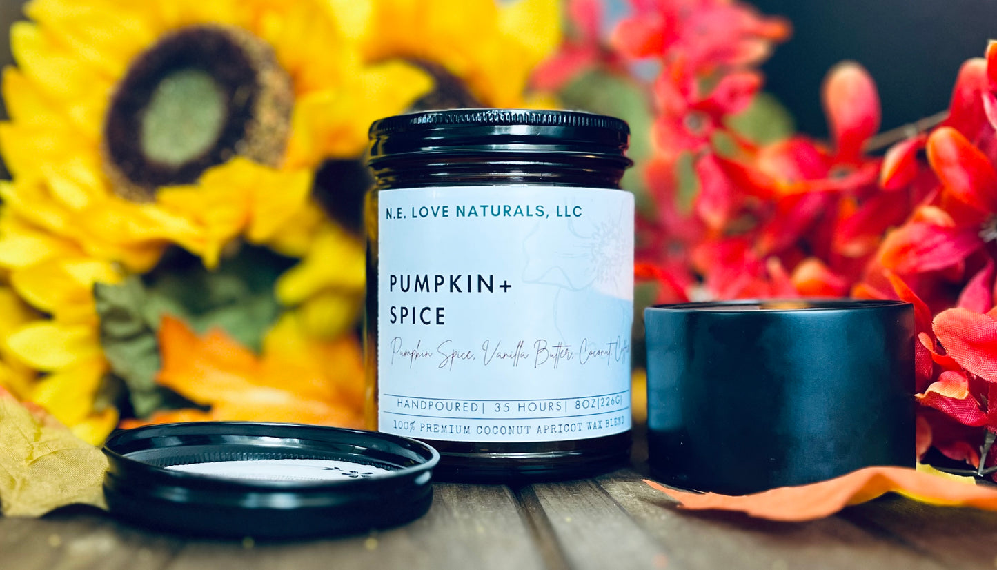 Pumpkin+ Spice Luxury Scented Candle