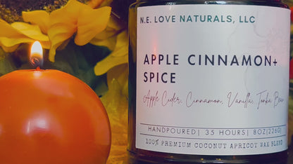 Apple Cinnamon+ Spice Luxury Scented Candle